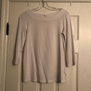 Lilly Pulitzer White Waverly Top